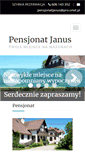 Mobile Screenshot of pensjonatjanus.pl